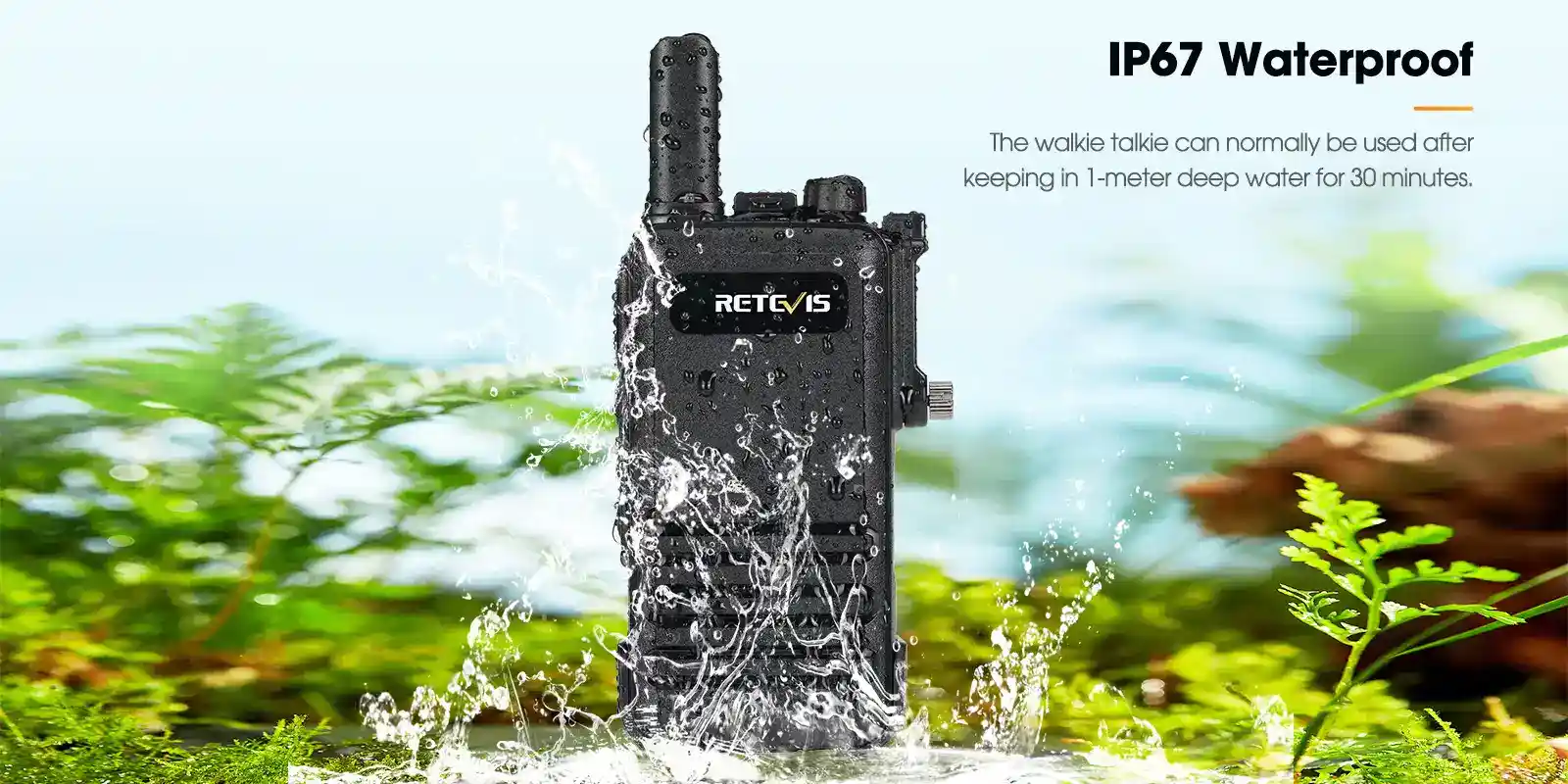 Retevis-RB47-Waterproof-Ultra-Thin-FRS-Walkie-Talkies-IP67-Waterproof