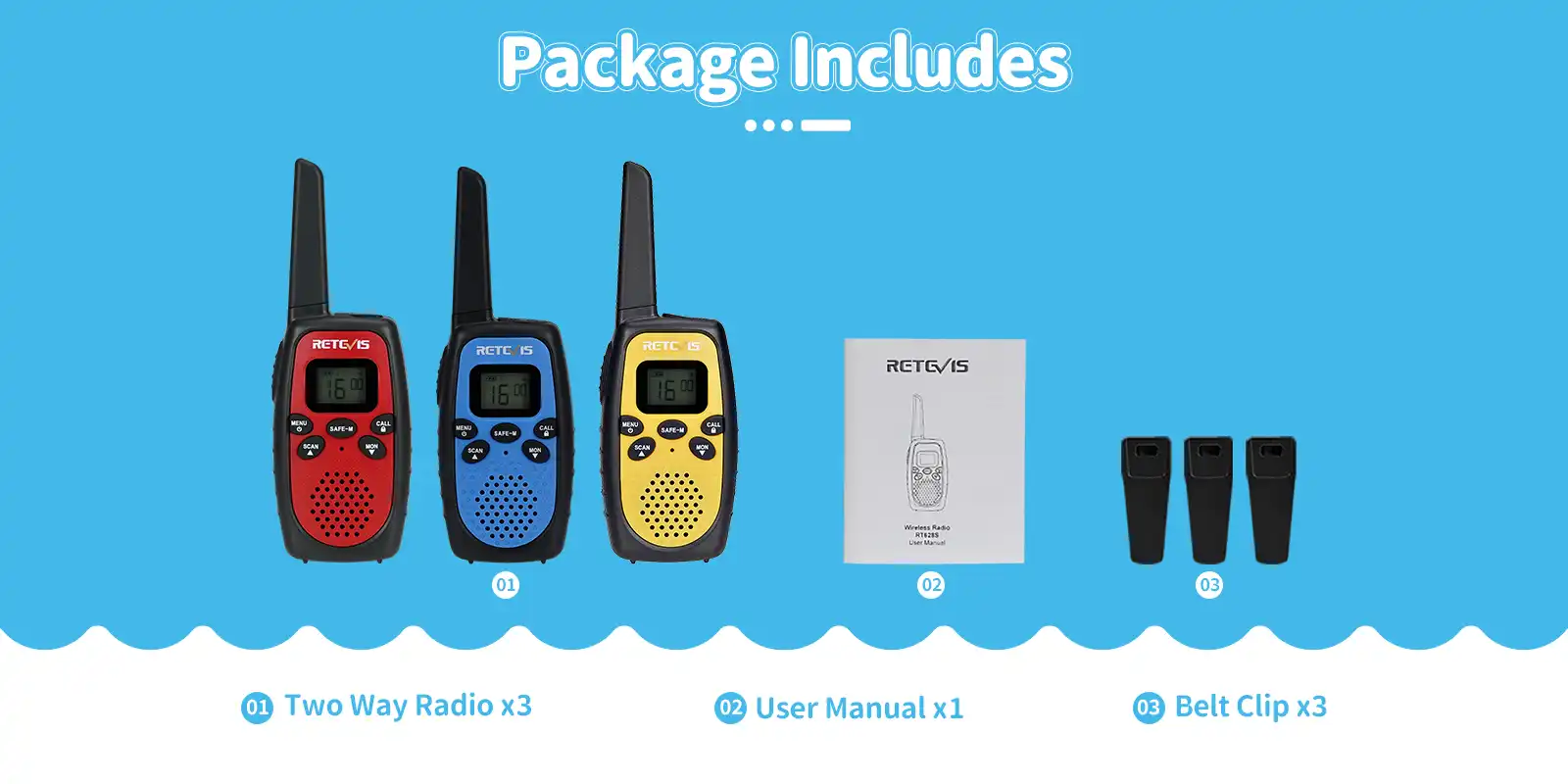 Retevis-RT628S-safe-mode-kids-walkie-talkies-package-includes