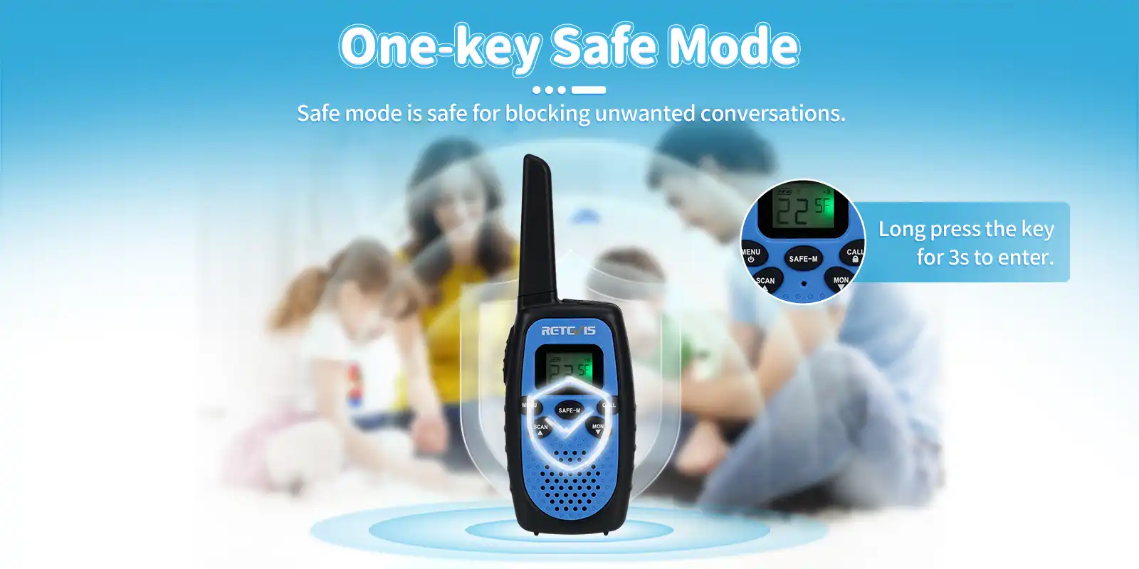 Retevis-RT628S-kids-walkie-talkies-with-safe-mode-on-the-22-channel