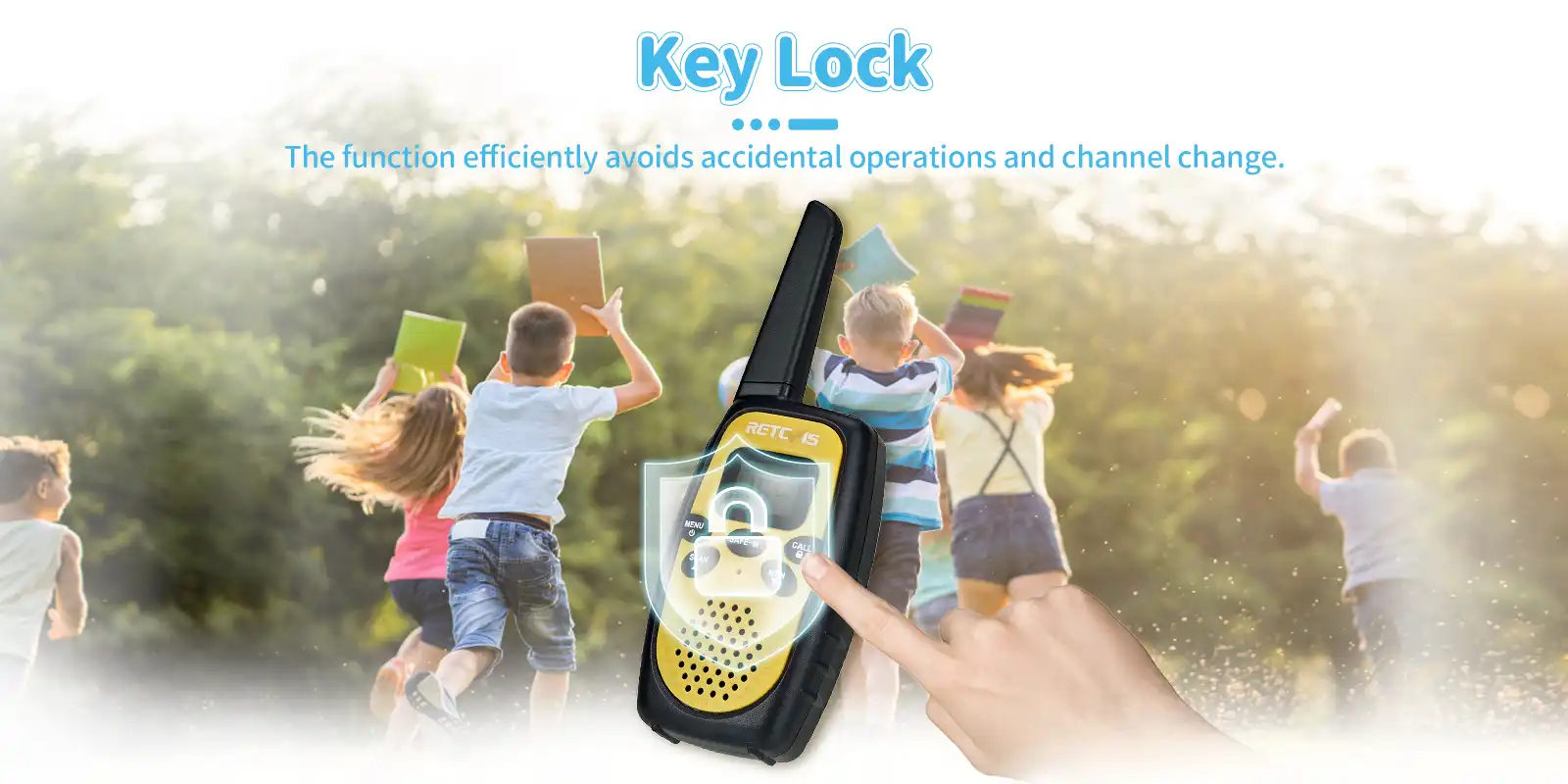 Retevis-RT628S-safe-mode-kids-walkie-talkies-with-key-lock-function
