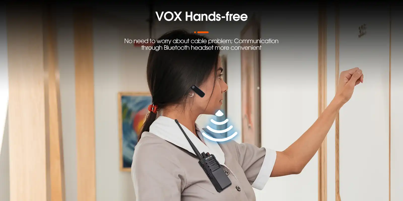 Retevis-RT29D-UHF-High-Power-DMR-Radio-VOX-Function-with-Bluetooth-Headset
