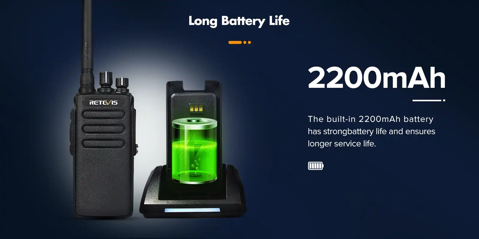 Retevis-RT81-2000mah-large-capacity-battery