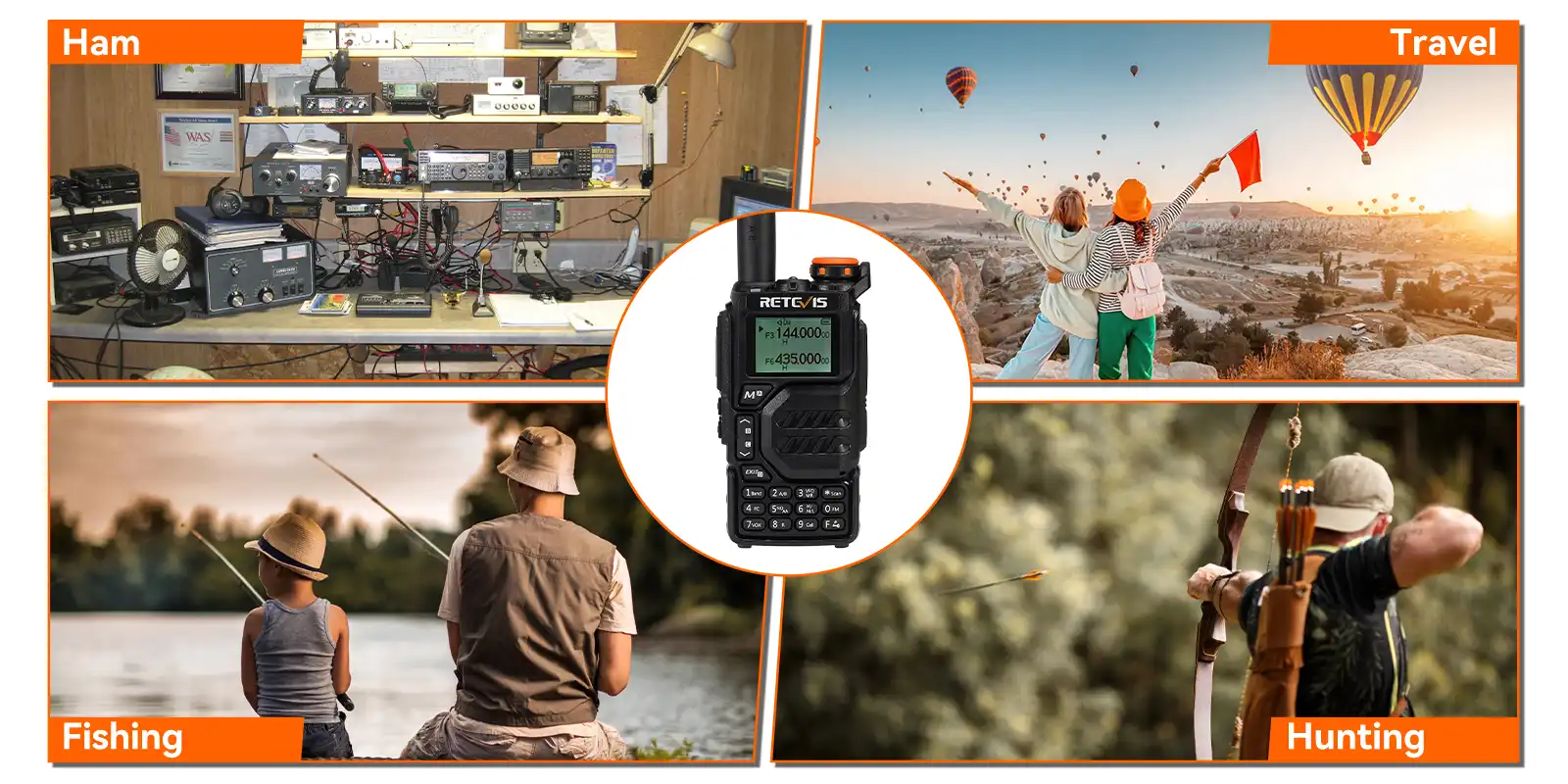 Retevis-RA79-Air-Band-Amateur-Radio-Various-Applications