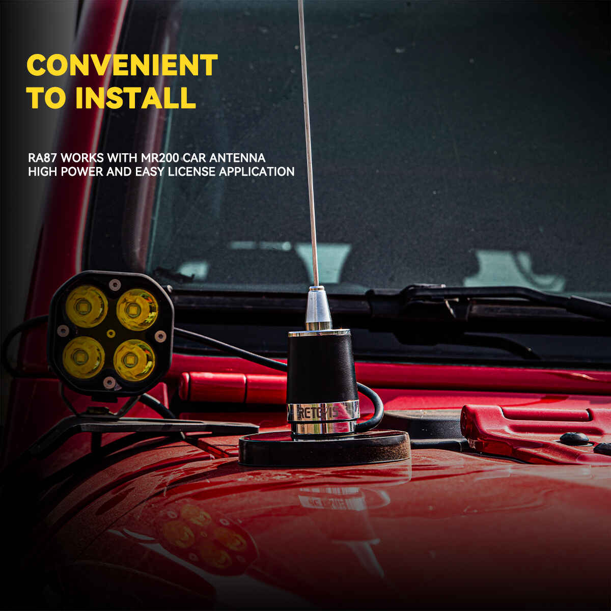 Retevis-RA87-Mobile-Radio-Easy-to-install