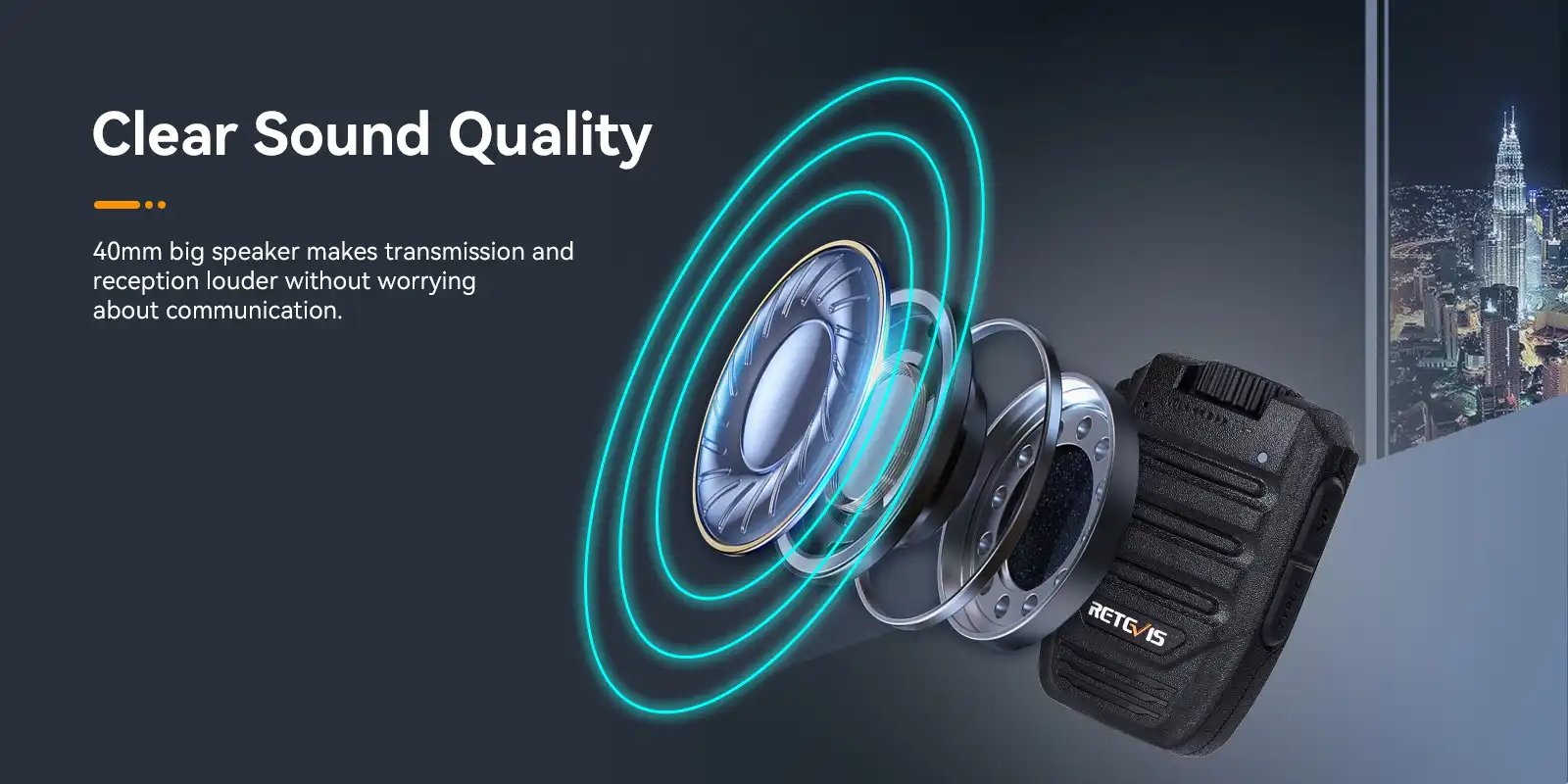 Retevis-HWN001-bluetooth-wireless-remote-speaker-mic-clear-sound-quality