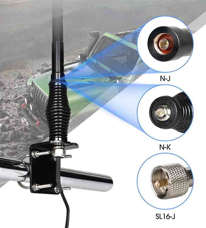 High Gain GMRS Mobile Radio antenna MR300