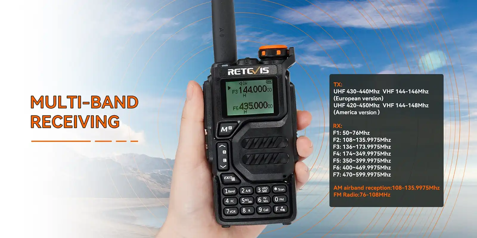 Retevis-RA79-Air-Band-Amateur-Radio-Multi-band-receiving