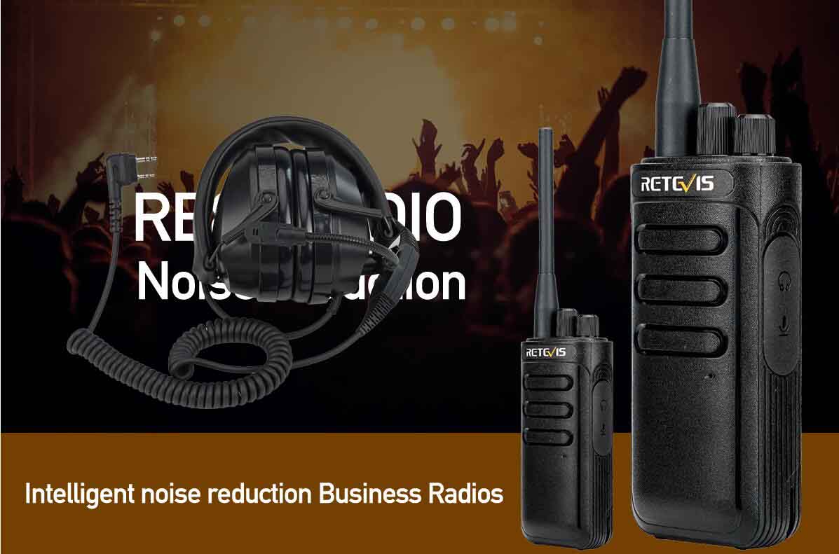 Noise Reduction Solution Long-Range two-way radio RB85 