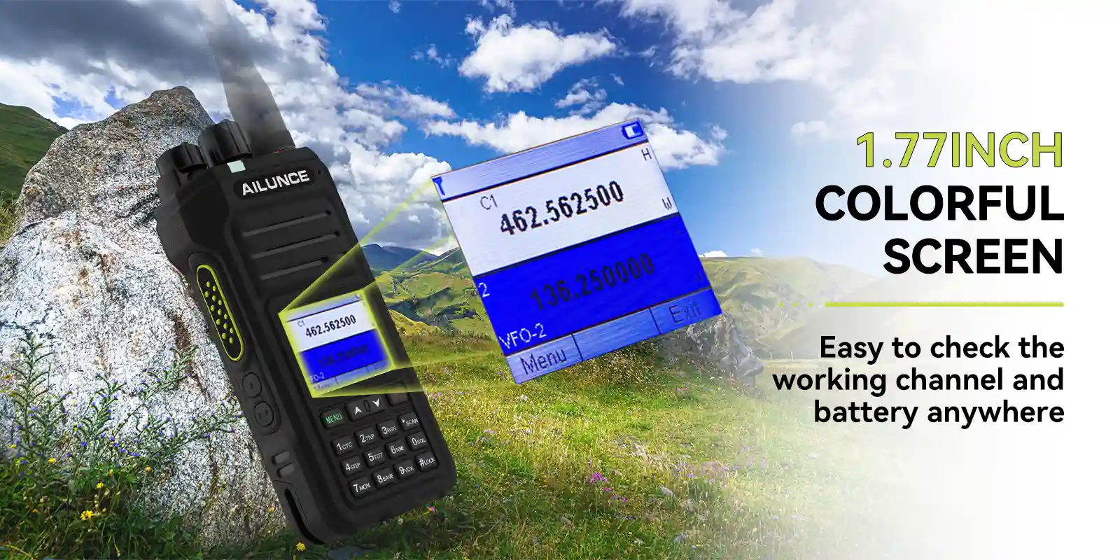 Retevis-HA1G-IP67-waterproof-GMRS-ham-radio-with-I.77-inch-colorful-screen