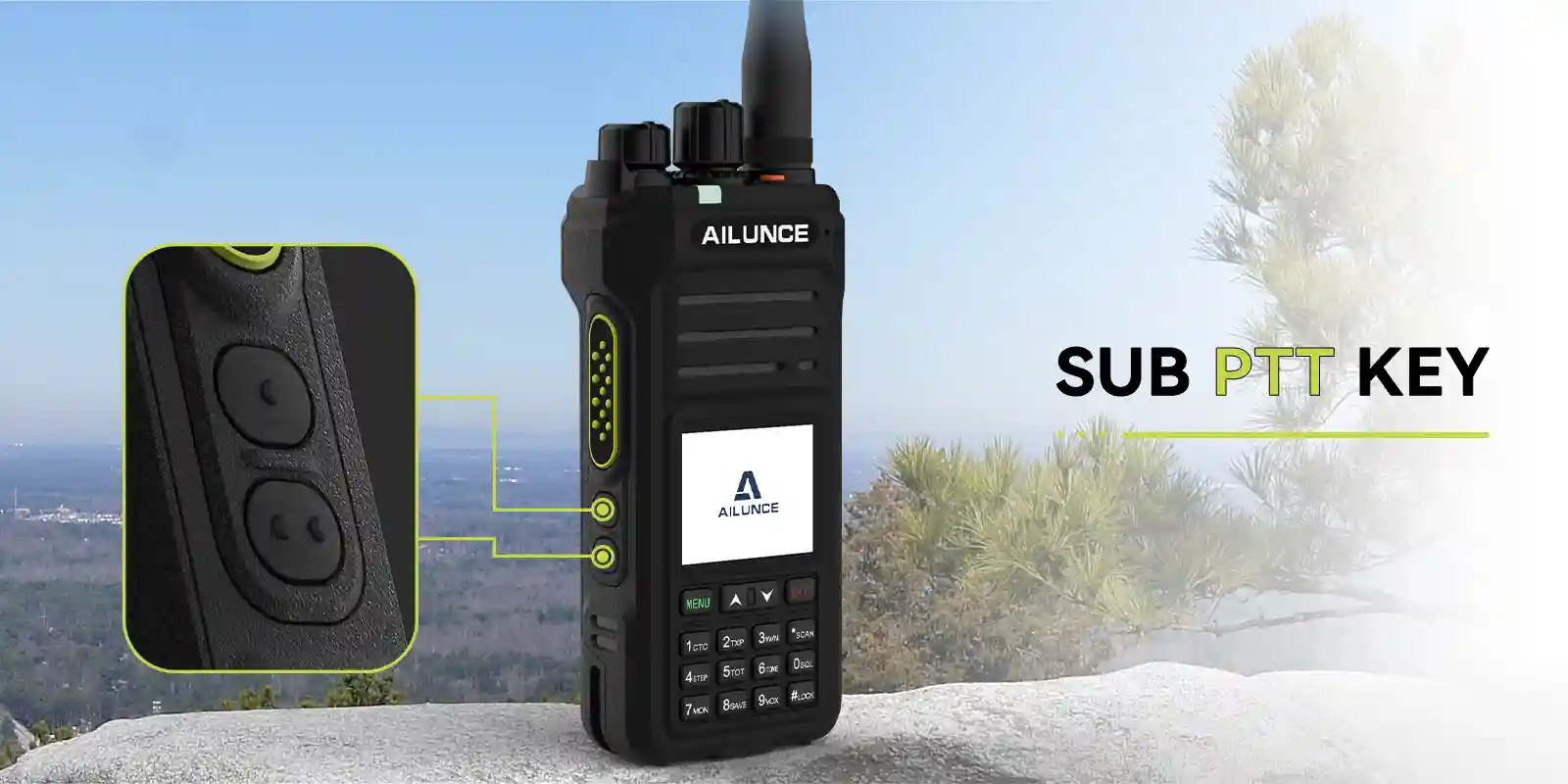 Retevis-HA1G-IP67-waterproof-GMRS-ham-radio-with-two-PTT-keys