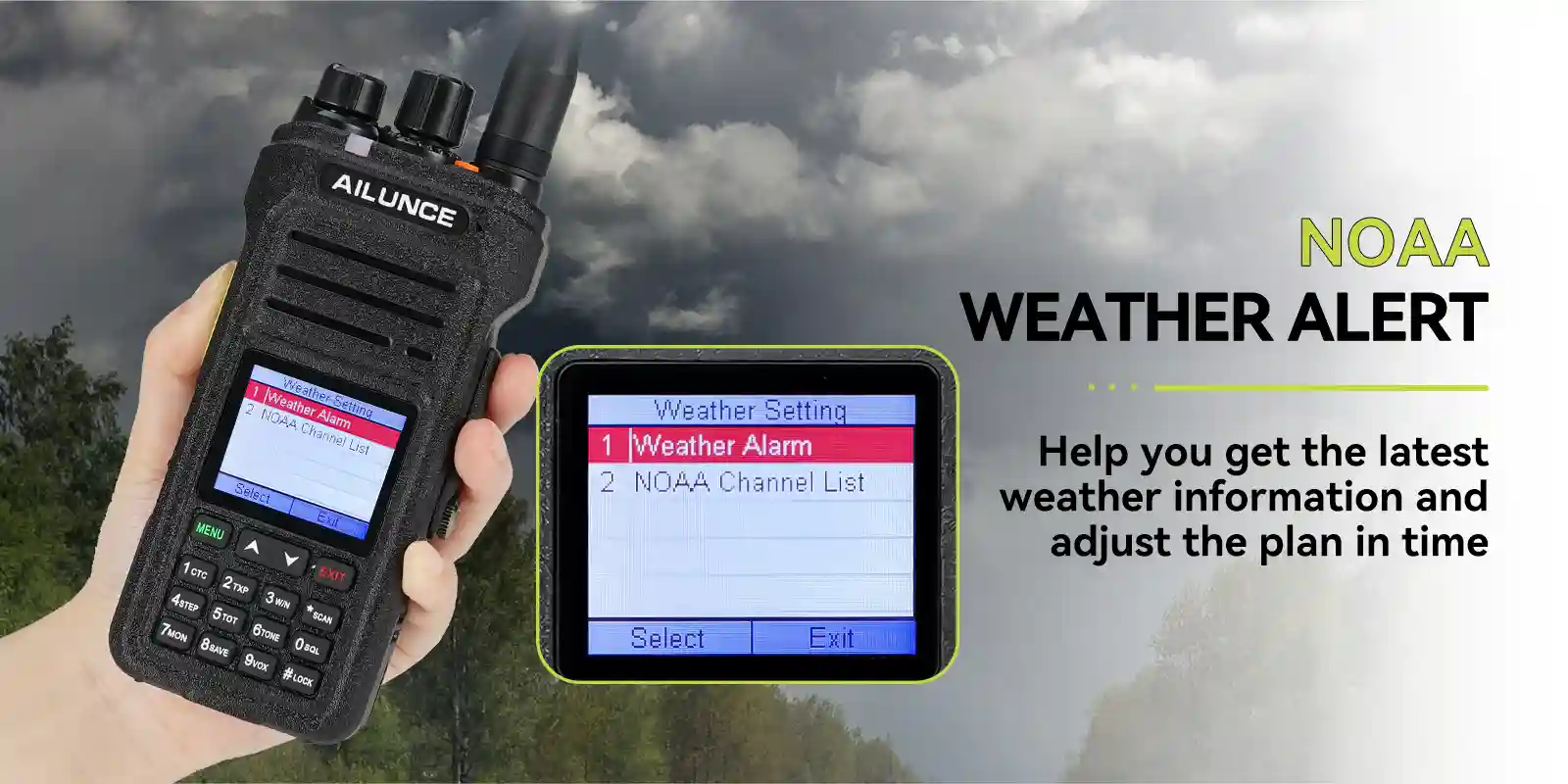 Retevis-HA1G-IP67-waterproof-GMRS-ham-radio-with-NOAA-weather-alerts