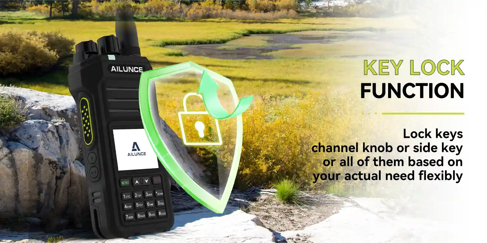 Retevis-HA1G-IP67-waterproof-GMRS-ham-radio-key-lock-function