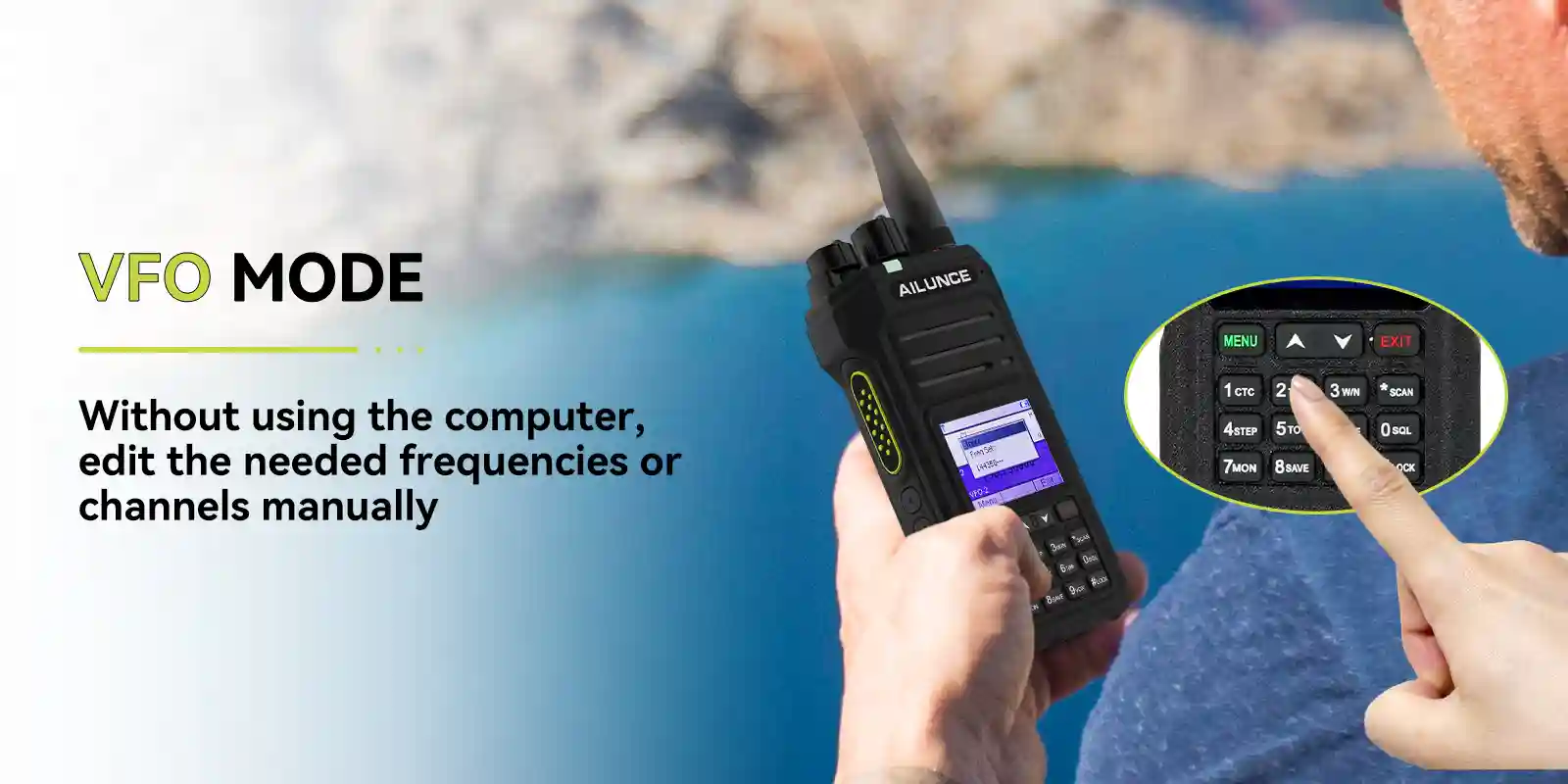 Retevis-HA1G-IP67-waterproof-GMRS-ham-radio-vfo-mode