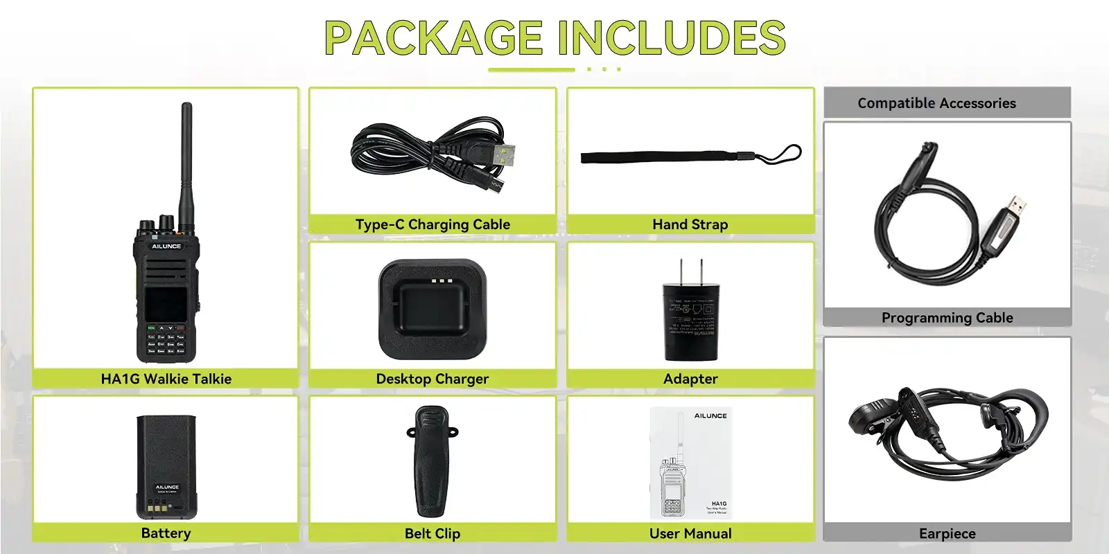 Retevis-HA1G-IP67-waterproof-GMRS-ham-radio-package-includes