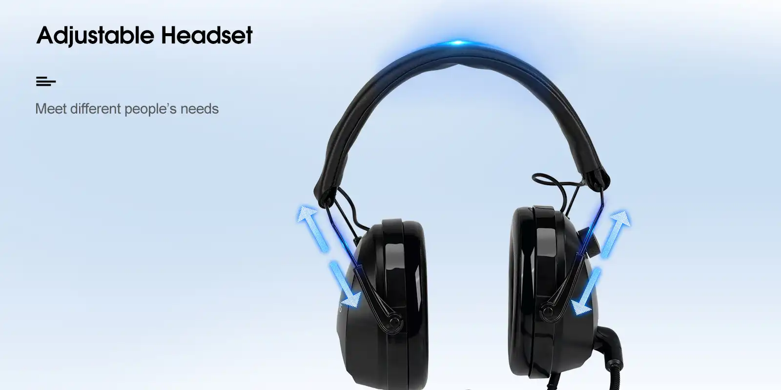 Retevis-EHK012-EHM002-two-way-radio-headset-with-adjustable-headband