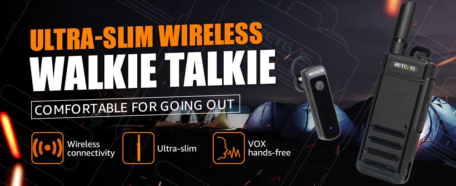 Retevis RB39P Portable Handheld Two-Way Radio with Bluetooth