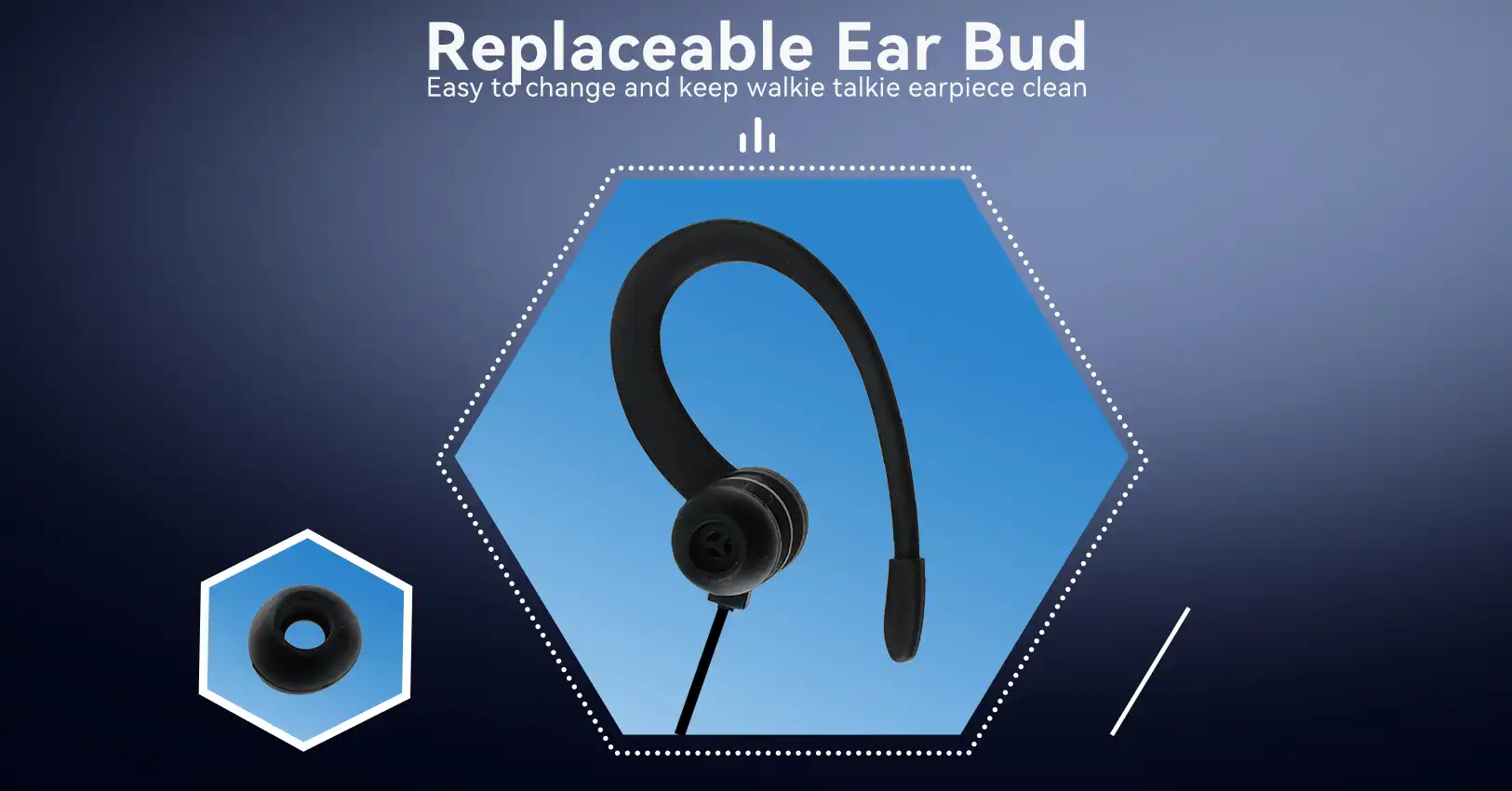 Retevis EEK023 Replaceable Ear Bud