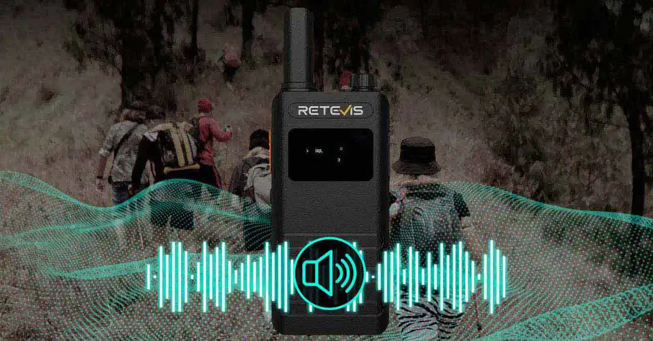 Retevis B3S FRS Ultra Thin Walkie Talkie Squelch Function