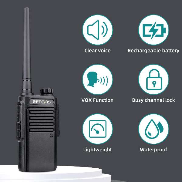 Retevis RT47 Waterproof License Free Radio
