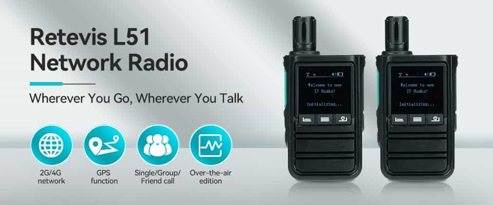 L51 SIM Network Radio long range POC Radio