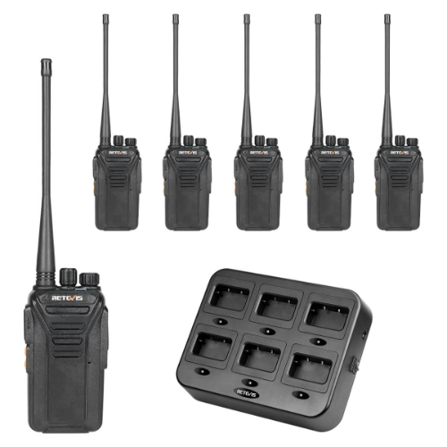 Retevis RT27V MURS Radios 6Pack with Six Way Charger
