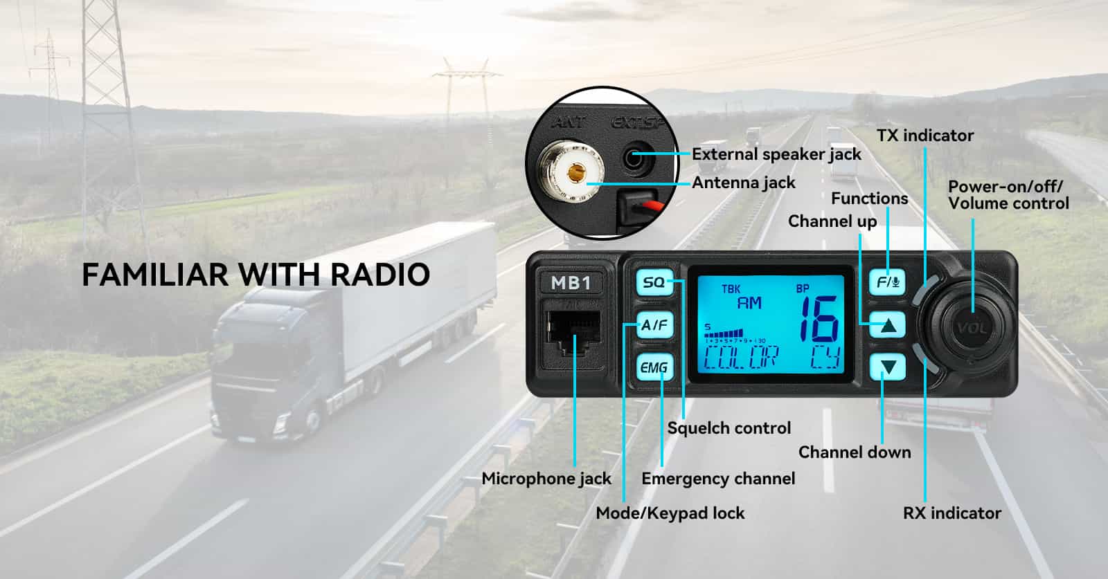 retevis-mb1-cb-radio-squelch function