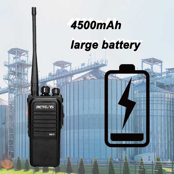retevis-rb75-gmrs-two-way-radio-4500mAh large battery