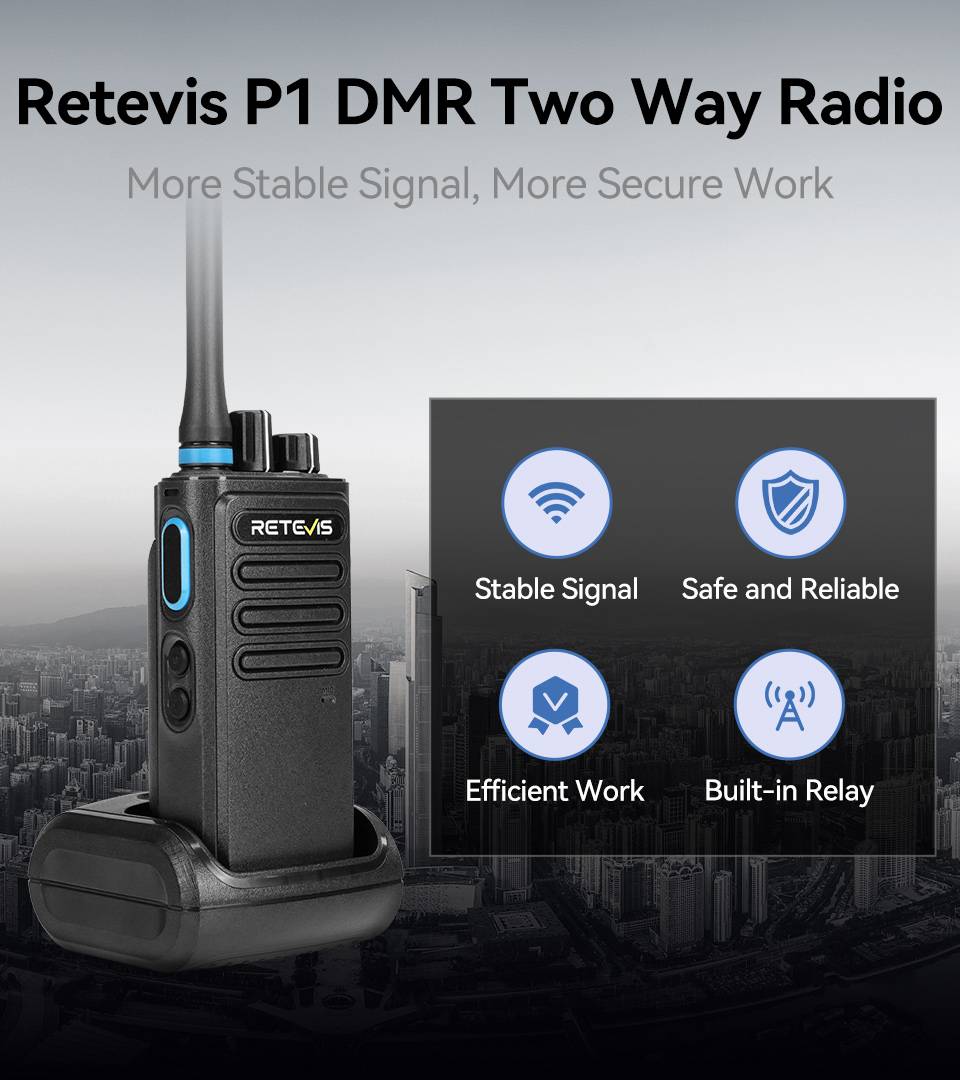 UHF DMR walkie talkie