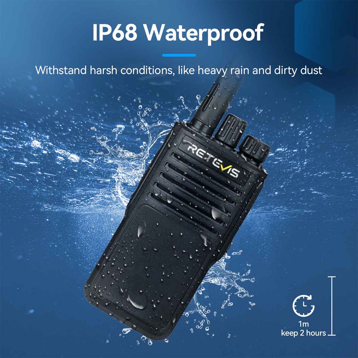 U/V dual band handheld radio