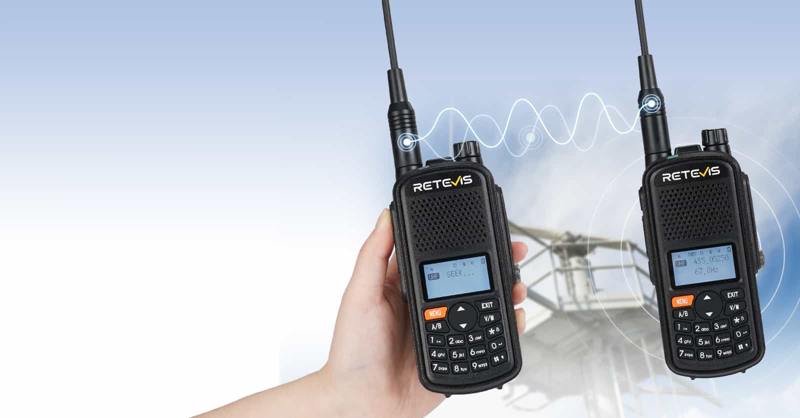 retevis-a1-ham-radio-Easy to search