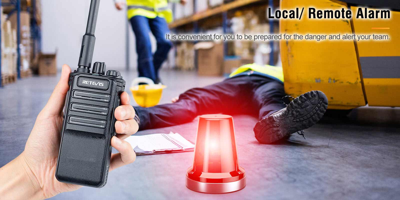 Retevis RB89 GMRS Bluetooth two way radio has local and romote function