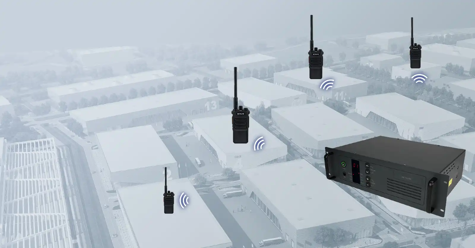 Retevis R1 Analog Repeater Various Applications