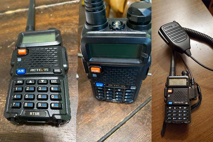  RT5 dual-band HAM two-way radio