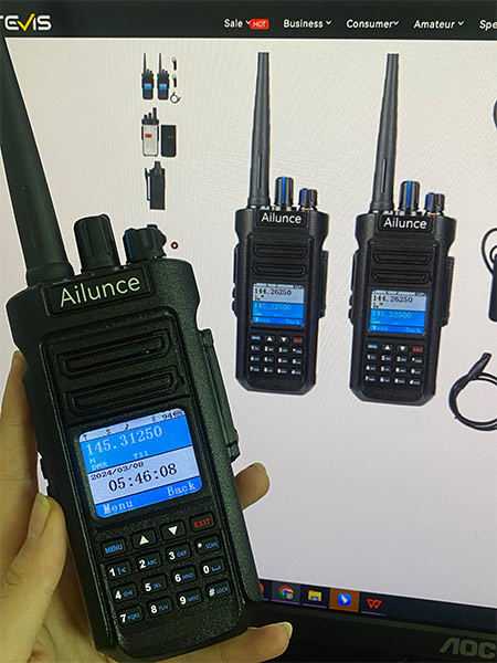 Retevis Ailunce HD2 Waterproof Dual Band DMR Radio