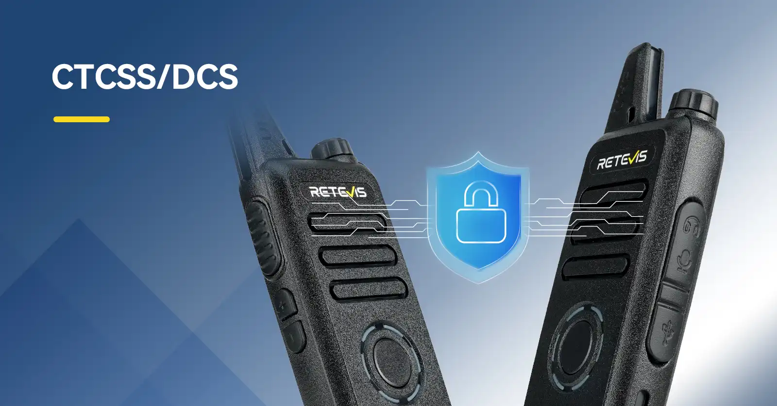 Retevis RT22S FRS Walkie Talkie Privacy Codes
