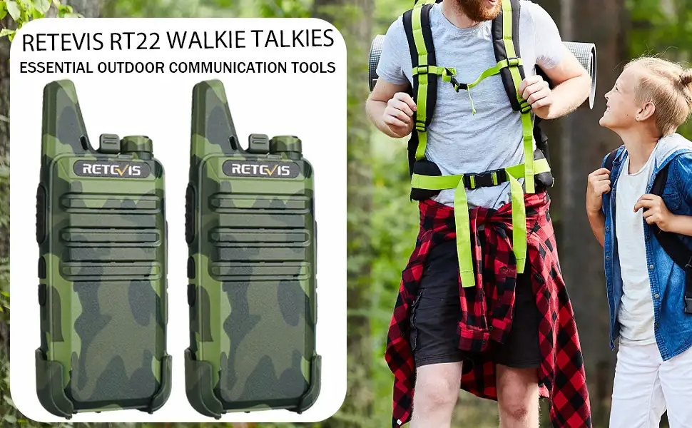 Retevis RT22 Camouflage Radio for Family Outdoor