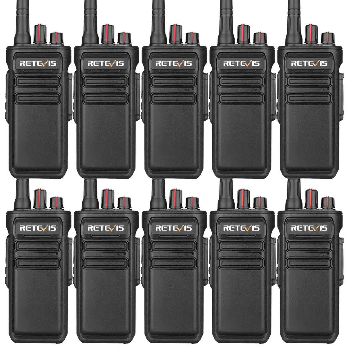 RB23 IP67 5 Watt GMRS Radios (10 Pack)