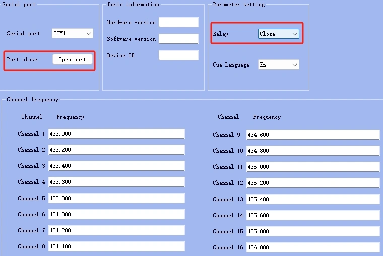Software for Retevis RB91 and RB24