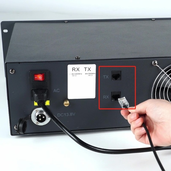 Retevis R1 TX RX Interface