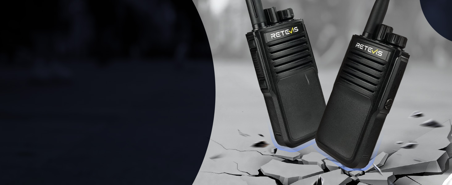 long range heavy duty walkie talkie