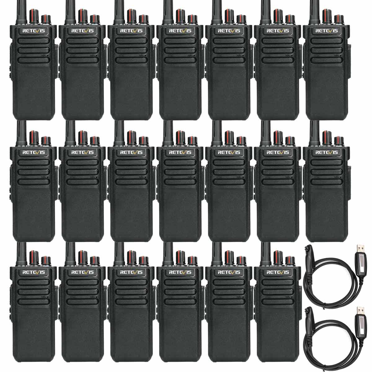 rt29 commercial walkie talkie 20 pack