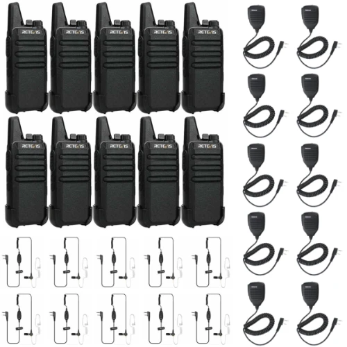 Retevis RT22 two way radios bundle for dental offices