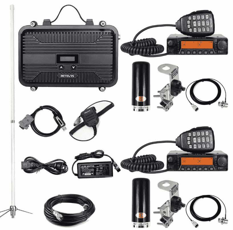 rt97s gmrs repeaters with high power mobile radios bundles