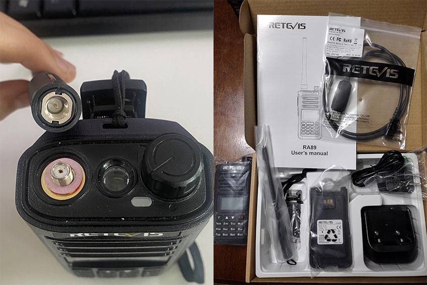 RA89 High Power Dual Band IP68 Waterproof Ham Radio 