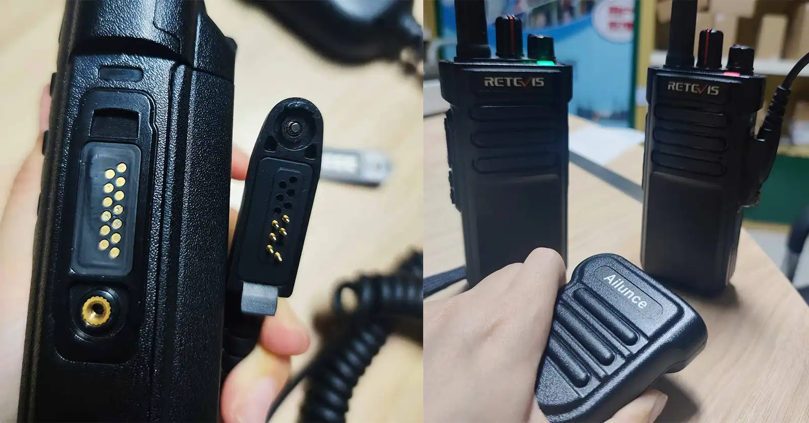 IP55 weaterproof speak mic