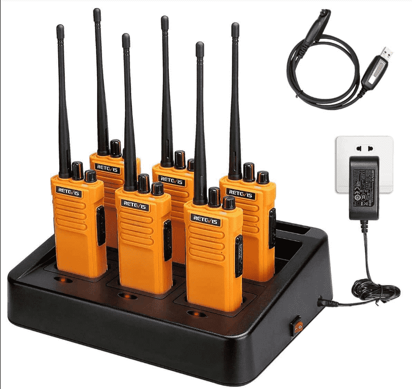 Orange Retevis RT29 High power Radio for Wine Warehouse