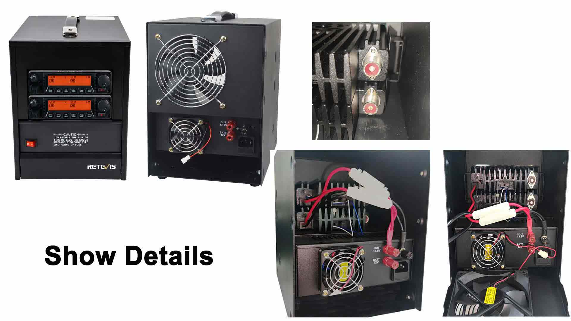 ra87 forms a 25w high power gmrs repeater