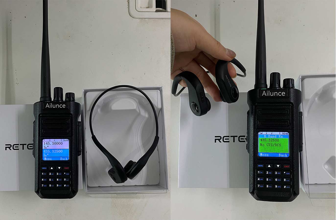 Retevis Ailunce HD2 Waterproof Dual Band DMR Radio