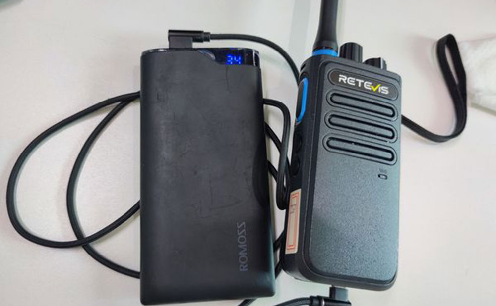 rechargerable walkie talkie