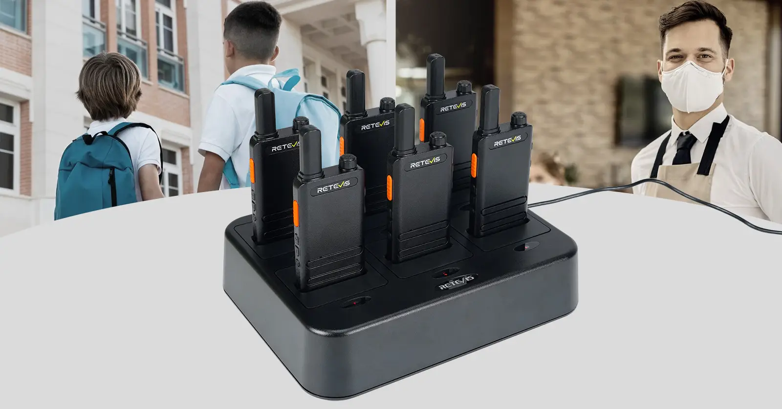 Retevis B3H Walkie Talkie Widely Used in School Hotels